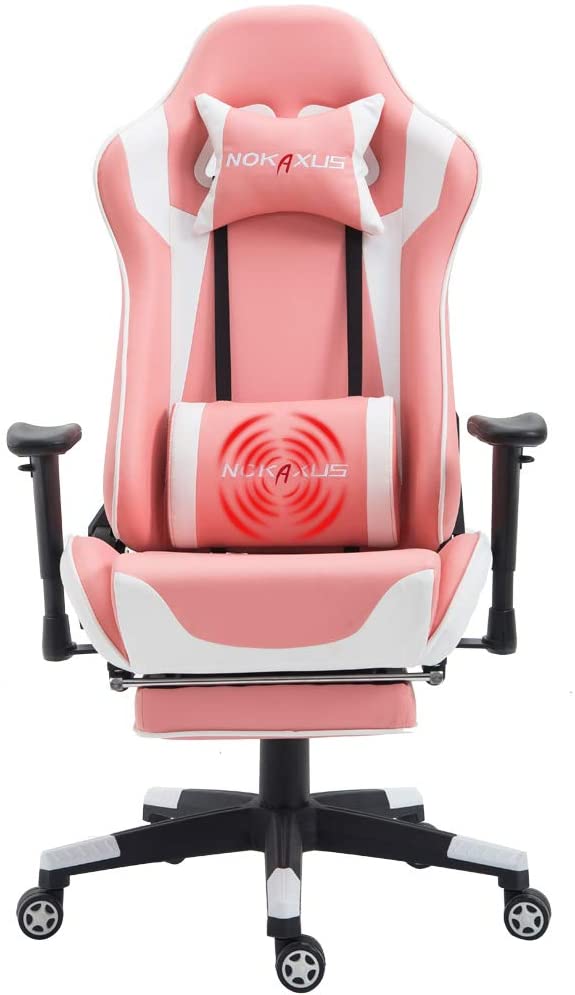 Nokaxus Gaming Chair in Pink